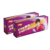 DHS Dual ABS 1 ster tafeltennisbal training - wit 120 (12x10) stuks