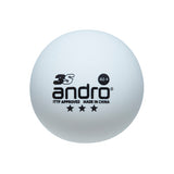 Andro Speedball3S 3 ster tafeltennisbal wedstrijd - wit 72 stuks
