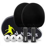 Joola - set Black Duo Pro tafeltennisbatje 2 stuks + ballen + bathoes