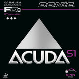 Donic Acuda S1 rubber