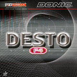 Donic Desto F4 rubber