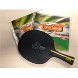 Andro Inizio ALL + Friendship RITC Cross Start tafeltennisbatje - zwart/rood