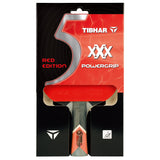 Tibhar Powergrip Red Edition tafeltennisbatje - rood/zwart