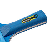 Andro - set Buzzer 400 R tafeltennisbatje - blauw/zwart + ballen