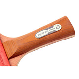 Andro - set Buzzer Pro 500 RX tafeltennisbatje - rood/zwart + ballen