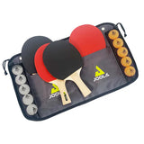 Joola - set Family tafeltennisbatje 4 stuks + ballen + draagtas