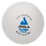 Joola Flash 3 ster tafeltennisbal wedstrijd - wit 72 stuks