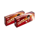 DHS Dual ABS 3 ster tafeltennisbal wedstrijd - oranje 10 stuks