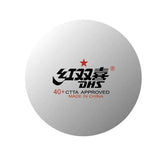 DHS Dual ABS 1 ster tafeltennisbal training - wit 10 stuks
