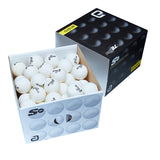 Andro PolyS 1 ster tafeltennisbal training - wit 72 stuks