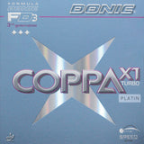 Donic Coppa X1 Turbo Platinum rubber