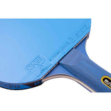 Andro - set Buzzer 400 R tafeltennisbatje - blauw/zwart + ballen